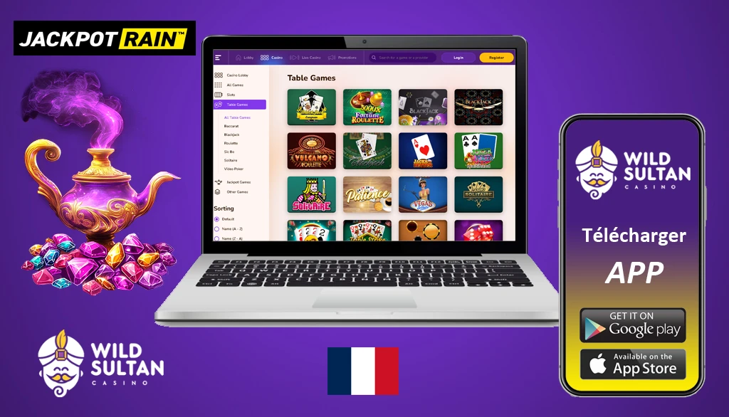 paiement Wild Sultan